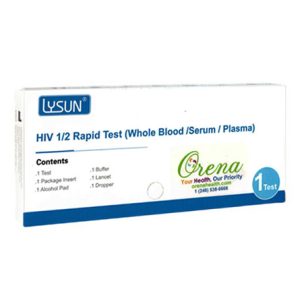 High Accuracy HIV 1/2 Rapid Test
